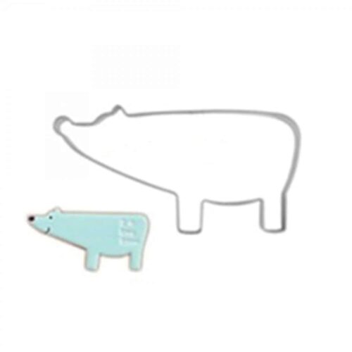 Emporte-pièce ours polaire  en Acier Inoxydable