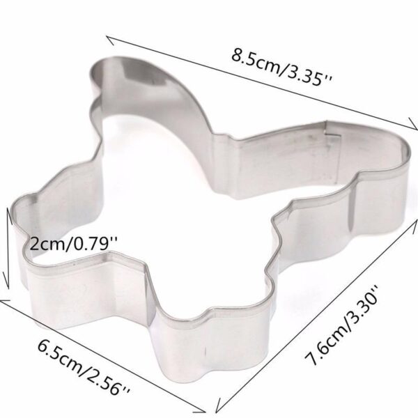 Emporte-pièce Papillon en Acier Inoxydable 304 x1 – Image 2
