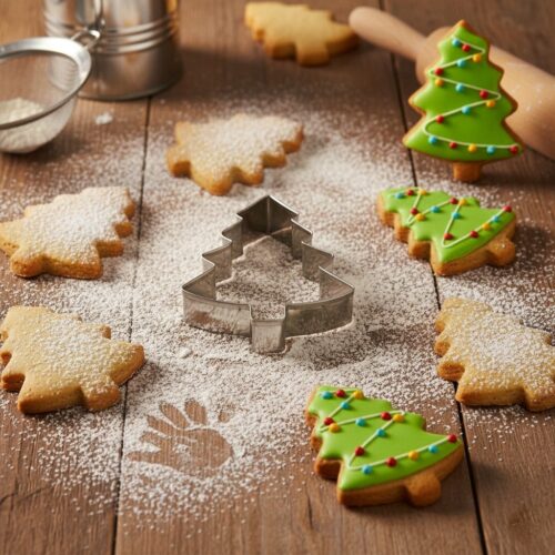 emporte pièce sapin de noel en acier inoxydable 304 2