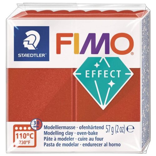 Pâte Polymère FIMO EFFECT 57g - Métal Cuivre (8010-27)