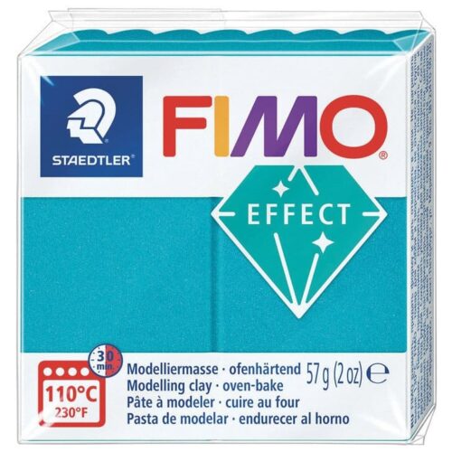 Pâte Polymère FIMO EFFECT 57g - Metal Turquoise (8010-36)