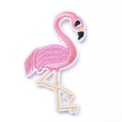 flamant rose patch vetement