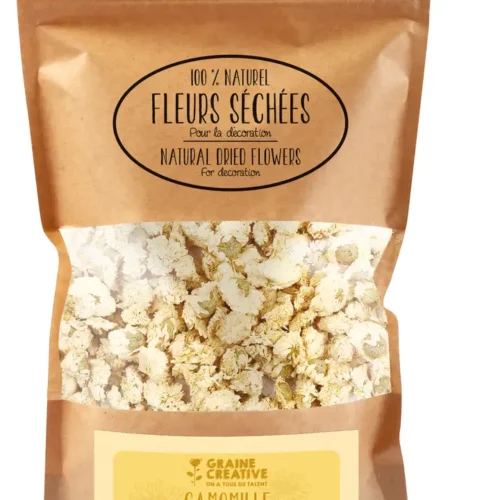 Fleurs séchées camomille 10 g pour décoration DIY bougies et fondants