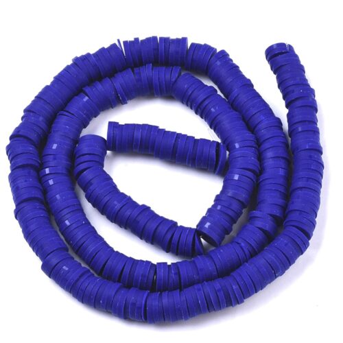 heishi bleu marine 1 chapelet 45 CM pour bijoux diy
