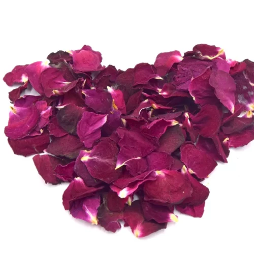 Pétales de roses rouges séchées 5 g pour décoration DIY bougies savons et événements