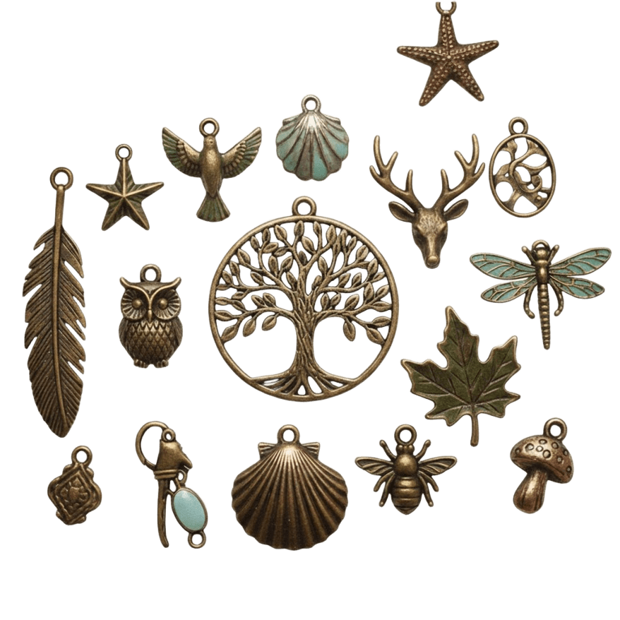 Pendentifs nature et animaux pour bijoux DIY