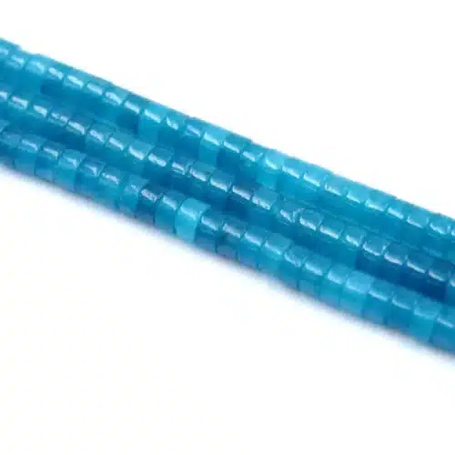 perle de jade bleu heishi