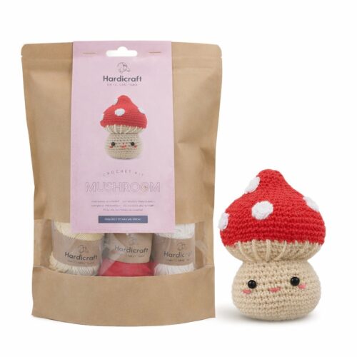 Kit crochet champignon DIY