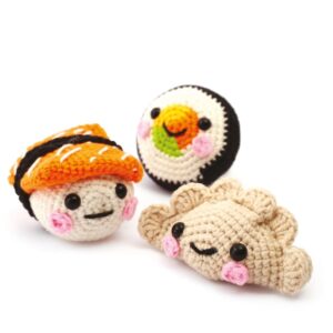 kit crochet sushi graine créative (1)