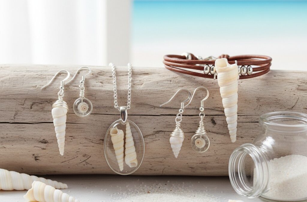 🐚 Le coquillage Turritella – une spirale naturelle au charme intemporel
