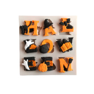 moule halloween lettre