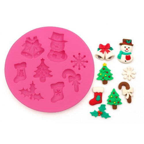 moule noel forme polymĂšre fabrication bijoux diy