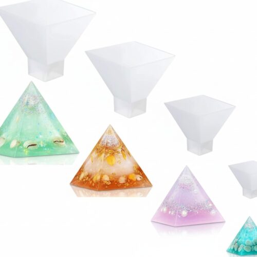 moule pyramide orgonite individuel KIT 4 MOULES 2R