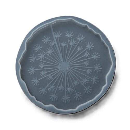 Moule Silicone Dessous de Verre Pissenlit x1