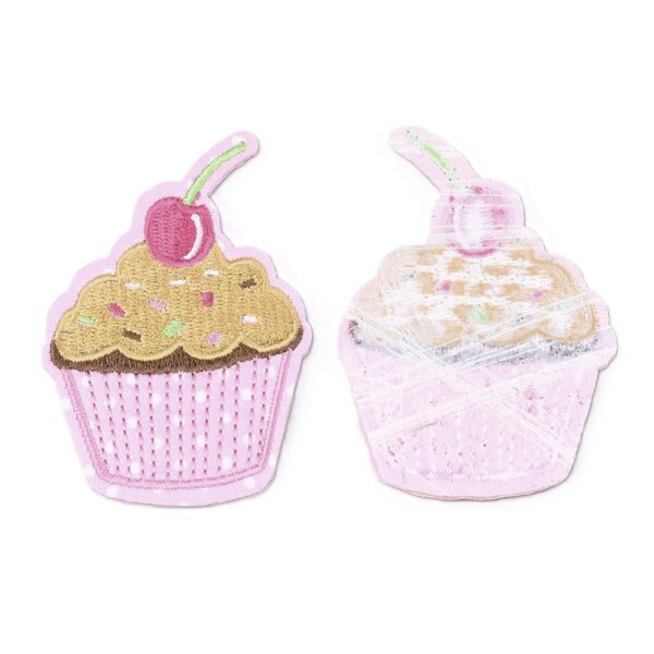 patch cup cake cerise customisation vêtement et couture