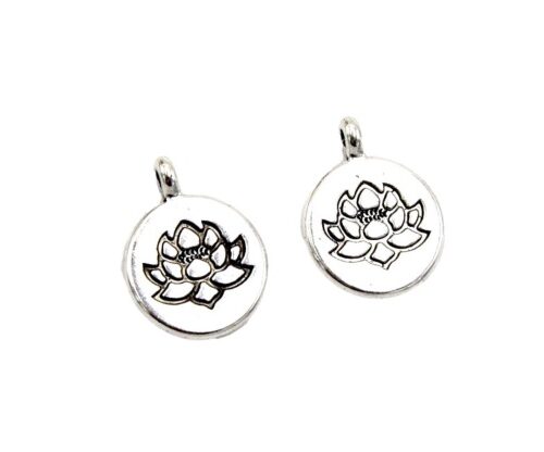 Pendentifs fleur de lotus 20mm