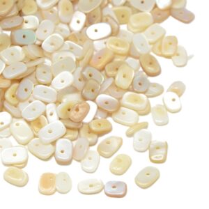 Perles en coquille d'eau douce naturelle