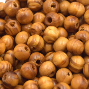 perle en bois ronde 8mm