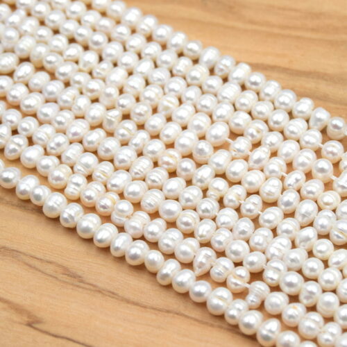 perles culture pomme de terre, bijoux diy