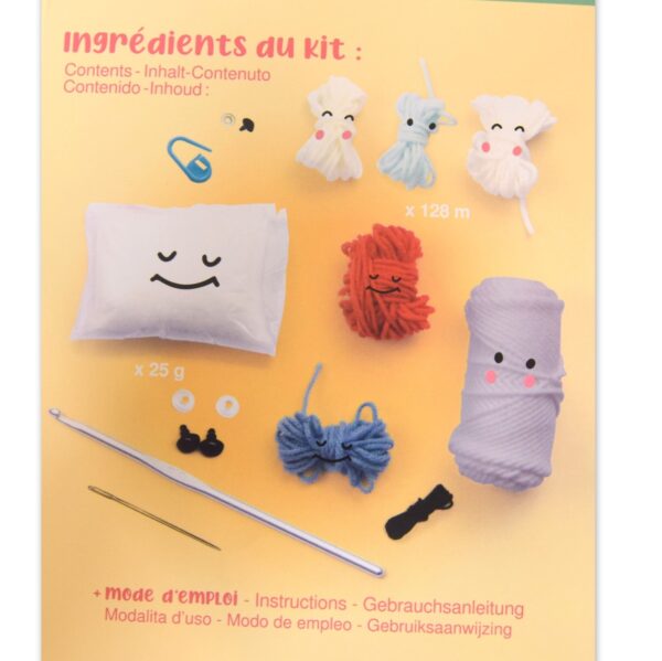 KIT CROCHETS PHOQUE NATTO