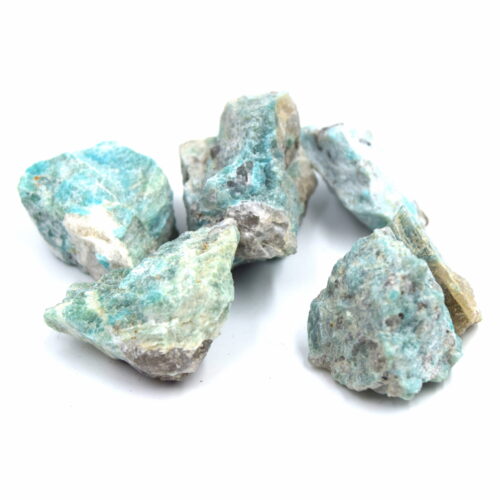 Pierre amazonite verte lot de 2 lithothérapie ésotérique rituel