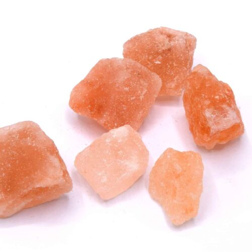 Pierre de Calcite orange brute non percés