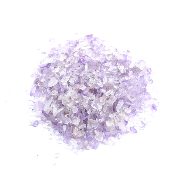 Puces d'Améthyste Claire Naturelle non percés – Image 2