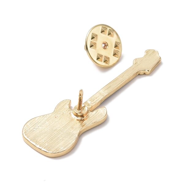 Pin's rock musique guitare et bottes western noir et blanc x2 – Image 5