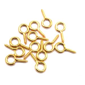 pitons à vis pour bijoux