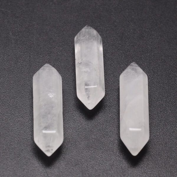 cristaux de quartz pointe double 3cm