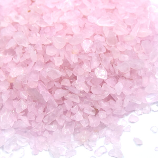 Minuscule puces quartz rose non percés 2~8x2~4 mm – Image 3