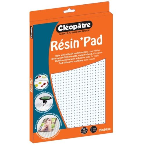 Resin'pad : le plan de travail en silicone pour la résine Cléopâtre