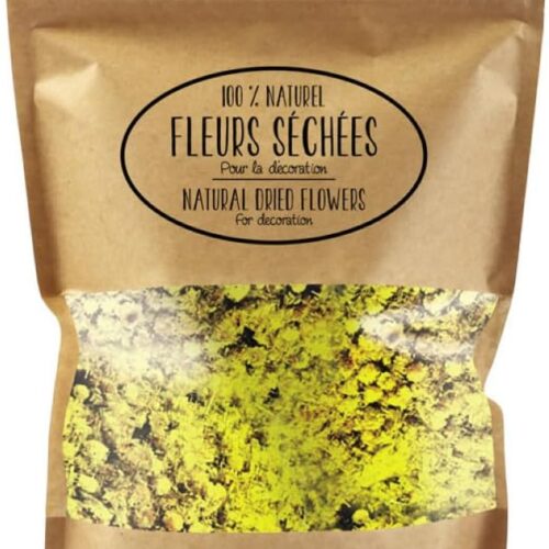 Pour une utilisation en sachet de fleurs d'immortelle inclusion dans les bougies ou fondant. Elles sont 100 % naturelles