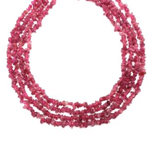 perle de tourmaline rose pour bijoux diy